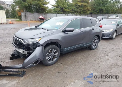 2020 Honda Cr-V Awd Ex-L из США, поврежденный, VIN 2HKRW2H82LH669227